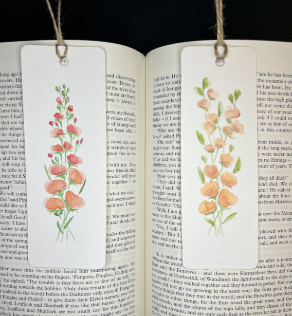 Snapdragon bookmark two set