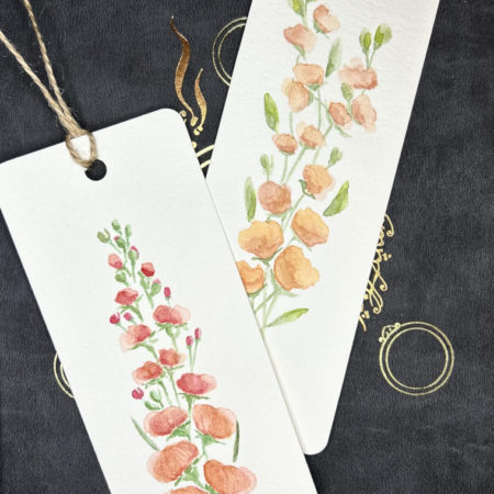 Snapdragon bookmark two set