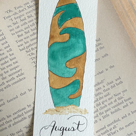 August bookmark