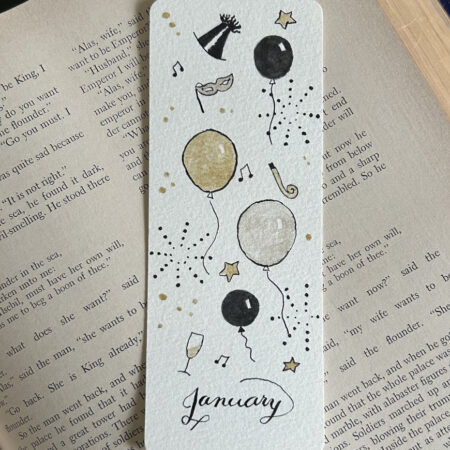 January bookmark