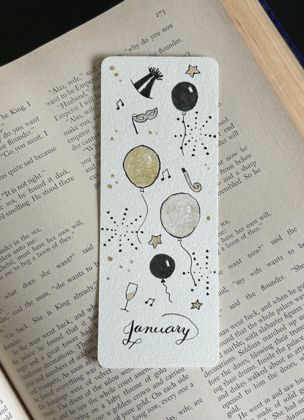 January bookmark