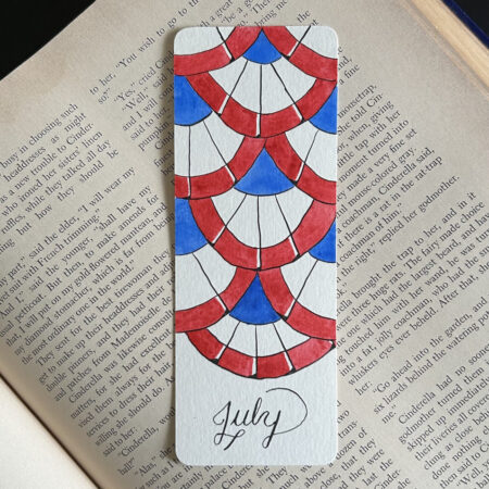 July bookmark