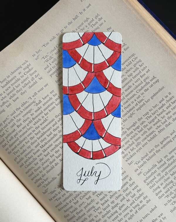 July bookmark