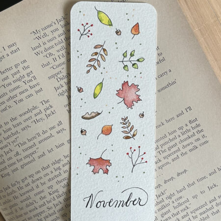 November bookmark