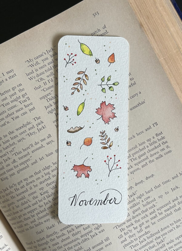 November bookmark