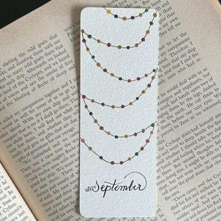 September bookmark