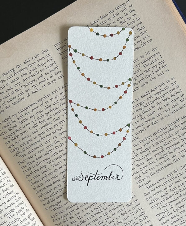 September bookmark