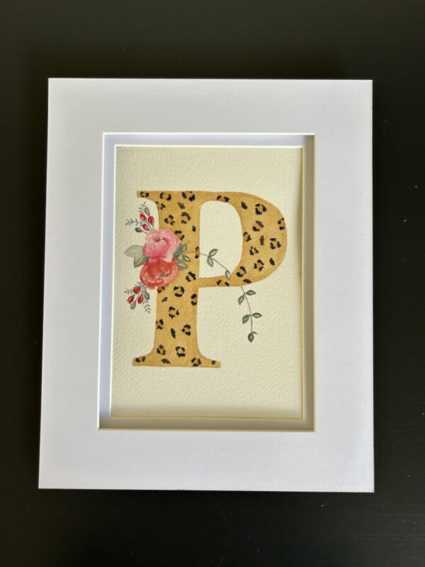 custom-leopard-letter-art