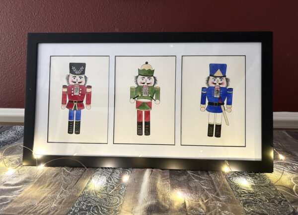 3-watercolor-nutcracker-art-framed